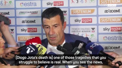 Luis Figo calls death of Diogo Jota a 'dark day