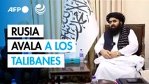 Rusia reconoce oficialmente al régimen talibán en Afganistán