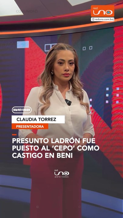 Presunto ladrón fue puesto al 'cepo'