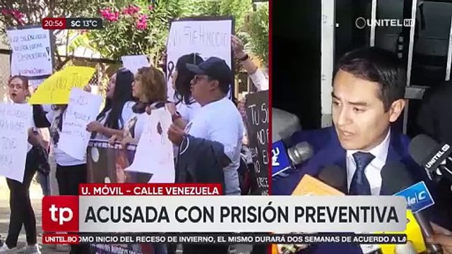 Dictan seis meses de detención preventiva para Luz por la muerte de Jairo