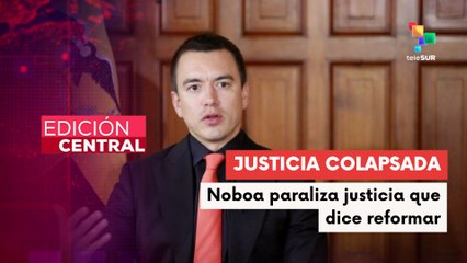 Gobierno de Noboa bajo críticas por inacción en reforma judicial