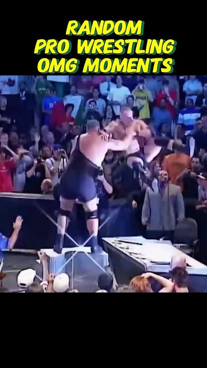 Random Pro Wrestling Omg Moments #wwe #aew #prowrestling #fyp