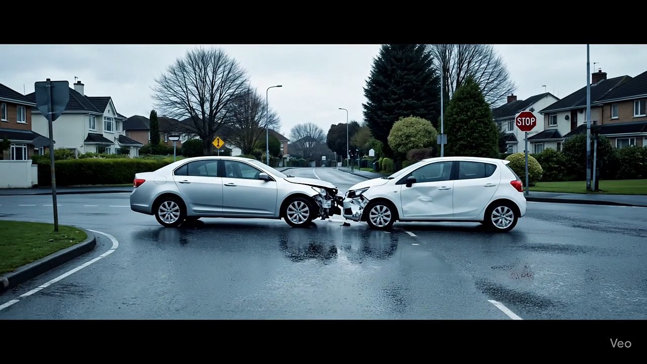 Self Driving Car Accident but Not Really #ai #accident