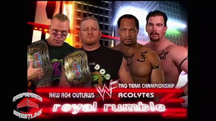 NEW AGE OUTLAWS VS APA PROTECCION ROYAL RUMBLE 2000
