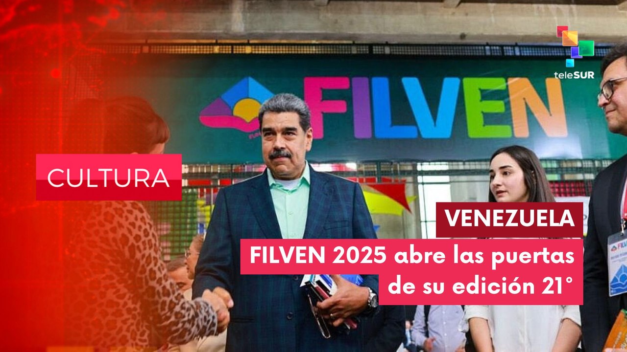 XXI Feria Internacional del Libro de Venezuela se inauguró en la Galería de Arte Nacional  CULTURA EDICIÓN CENTRAL 03-07-2025