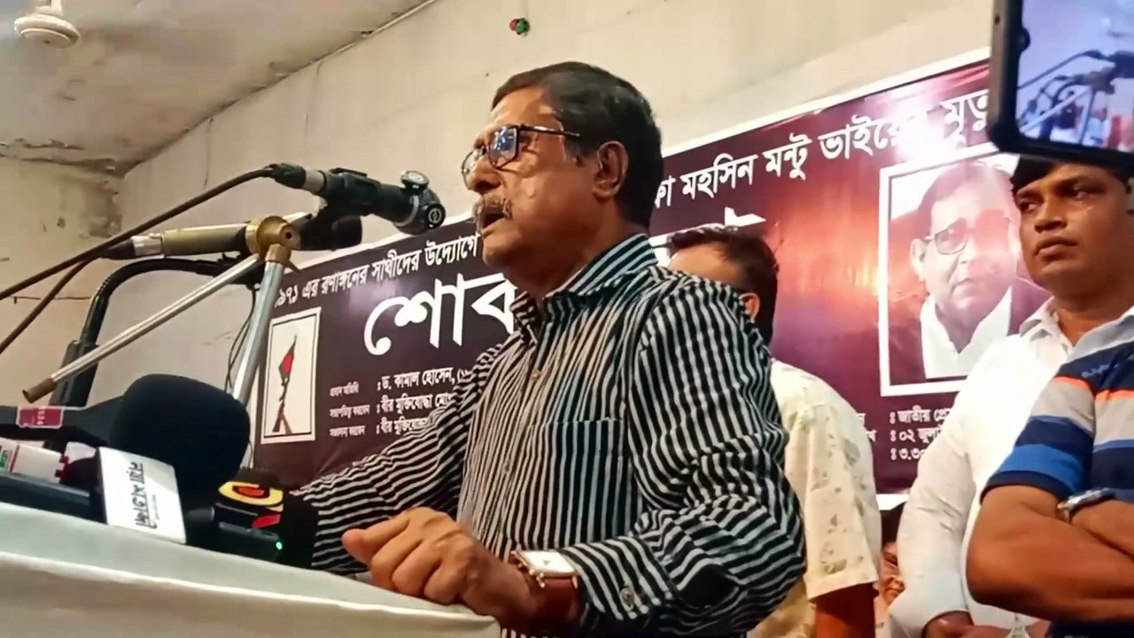 বাংলাদেশ যদি না হতো বাঙ্গালীর ছেলে জেনারেল হতো কিনা-বীর মুক্তিযোদ্ধা ফজলুর রহমান