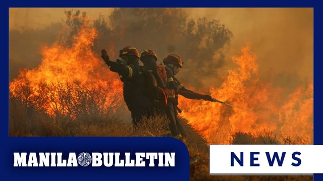 Firefighters race to contain wildfires in Greece as thousands evacuated, 2 die in Turkey