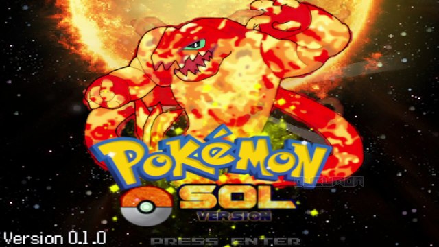 Pokemon Sol - Fan-made Game, 136 new fakemon, new mega evolution, regional forms, new region & story