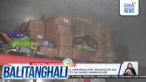 Mahigit P10-M halaga ng hinihinalang smuggled na karnet at sibuyas, nabisto sa isang warehouse | Balitanghali