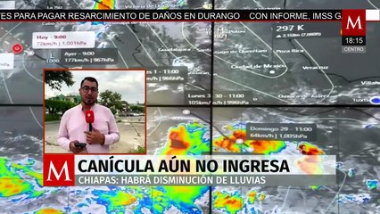 En Chiapas, inicia la canícula; prevén más de 45 °C