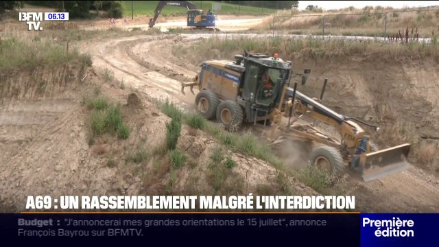 Une Turboteuf organisée par les opposants au projet de l'A69 après l'interdiction de tout rassemblement par le préfet du Tarn