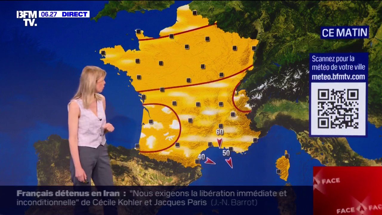 Du soleil sur tout le pays ce vendredi 4 juillet, des risques d'orages dans le sud l'après-midi