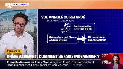 Grève des contrôleurs aériens: comment se faire indemniser si notre vol a été supprimé?