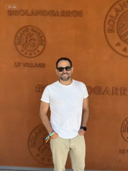 Très sympa #rolandgarros2025 cette année 🤣Ne le dites pas à ma femme 🤫