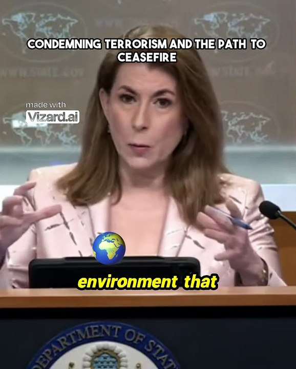 Condemning Terrorism and the Path to Ceasefire