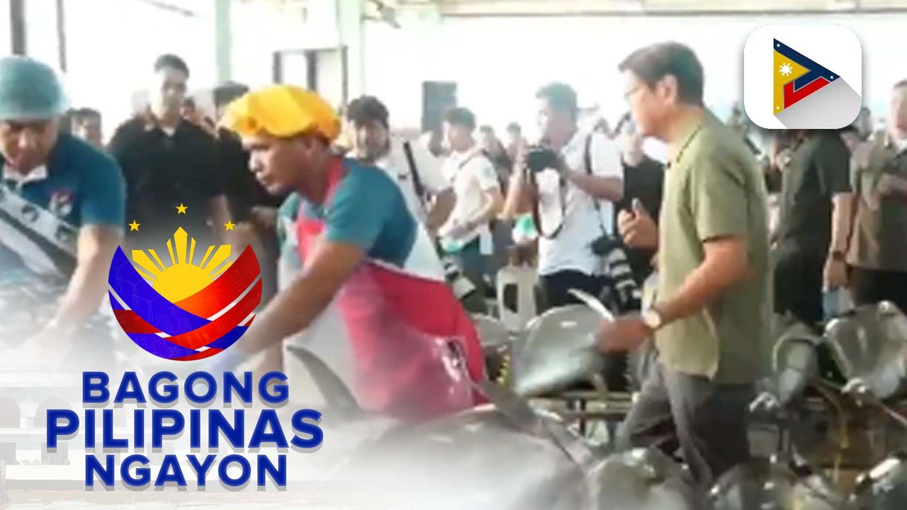PBBM, tiniyak ang pagpapalakas sa industriya ng pangingisda sa bansa