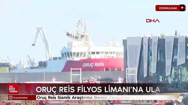 Oruç Reis Sismik Araştırma Gemisi Zonguldak’a döndü