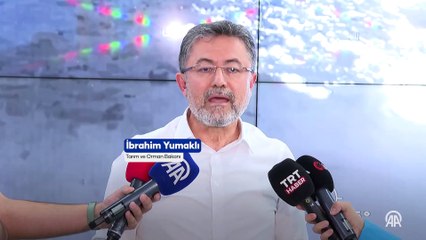 Bakan Yumaklı: Son 1 haftadaki 624 yangının 621 tanesini kontrol altına aldık