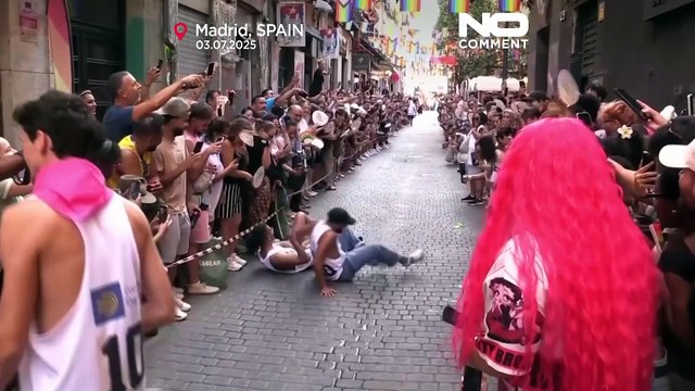 NO COMMENT: Así fue la carrera de tacones del Orgullo 2025 en Madrid