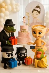 Luckily I bought a gift for sahur