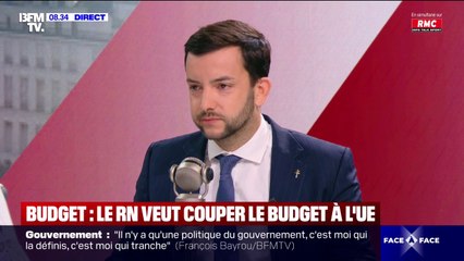 Budget 2026: "L'année blanche, c'est le néant de la gestion de l'État", estime Jean-Philippe Tanguy (RN)