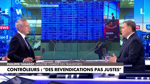 Grève des contrôleurs aériens : «Je ne céderai pas à ce chantage», insiste Philippe Tabarot