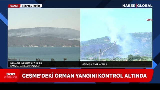 İzmir'deki orman yangınlarında son durum! Buca ve Ödemiş'te alevlerle mücadele sürüyor