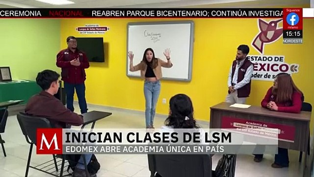 En el Estado de México, inicia actividades la primera Academia de Lengua de Señas Mexicana