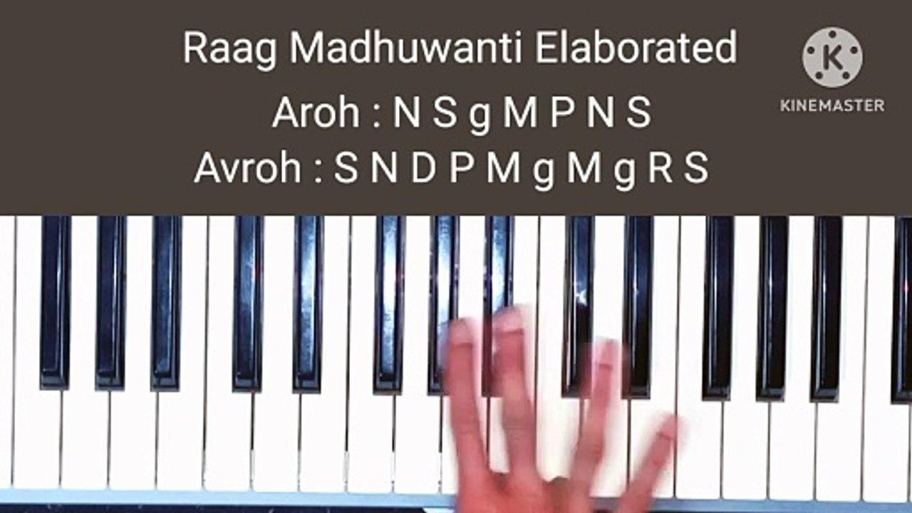 Learn how to sing and play Raag madhuvanti details with songs Harmonium Legends
