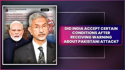 Did India Accept Conditions After US Warned PM Modi That Pakistan Would Launch Major Attack?