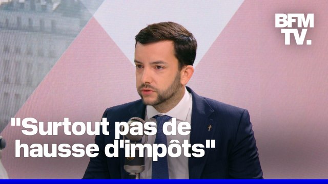 Budget 2026, impôts, Ademe...L'interview de Jean-Philippe Tanguy (RN) en intégralité