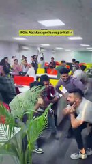 When your Boss could not come at the office 😆😅😂