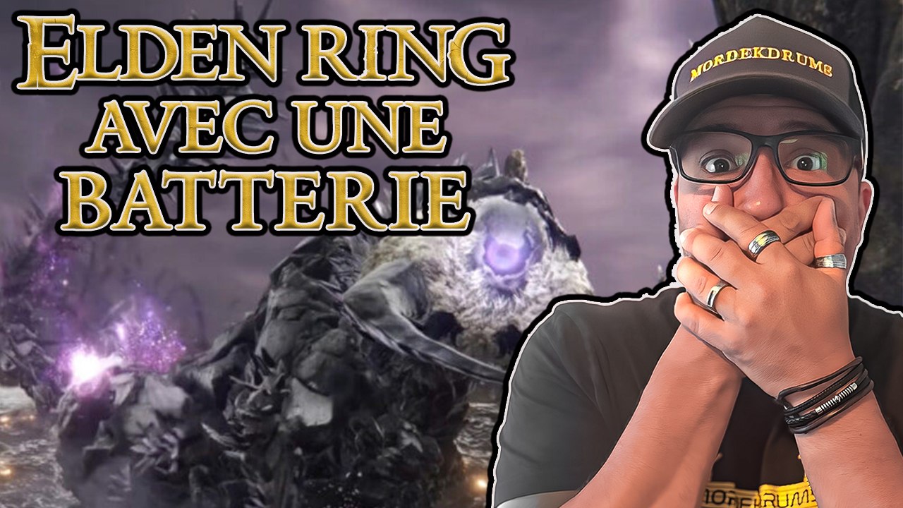 Je bats la Créature Stellaire avec une BATTERIE dans Elden Ring 💀🥁 (oui c’est possible).