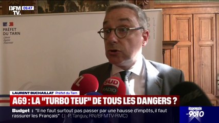 "Turboteuf" pour "enterrer" l'A69: "On a affaire à des éléments radicaux", affirme le préfet du Tarn