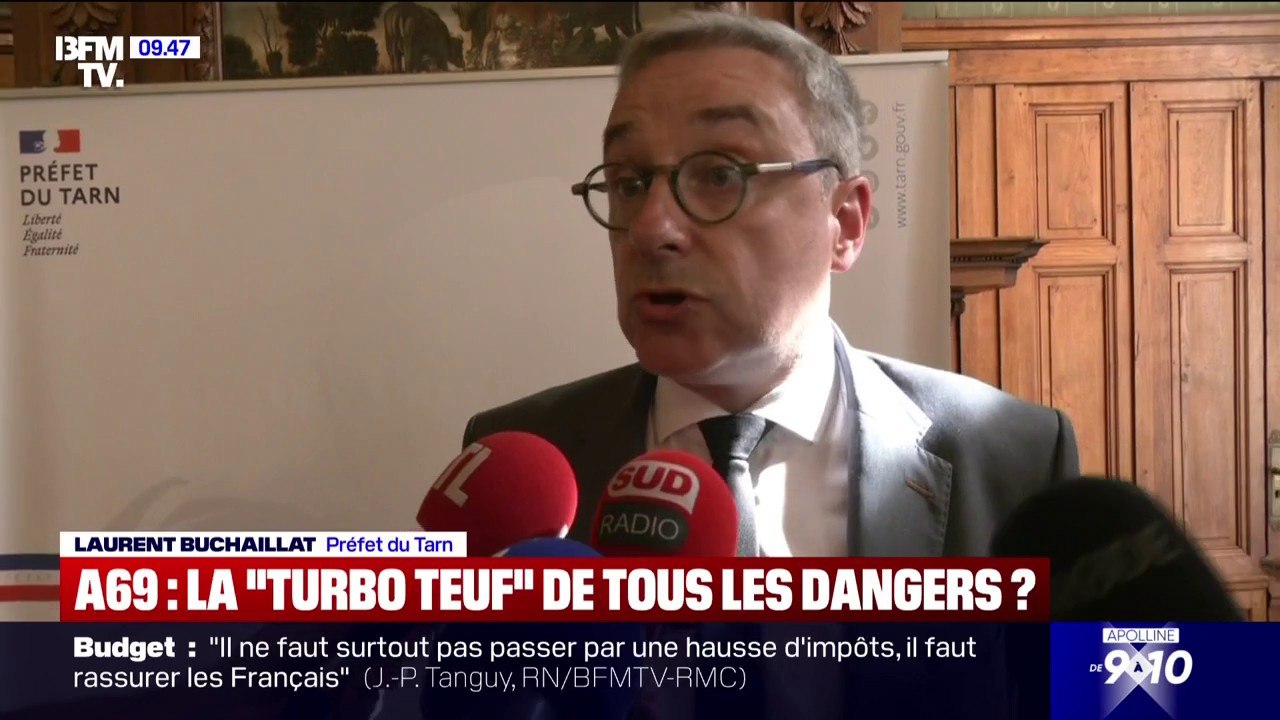 "Turboteuf" pour "enterrer" l'A69: "On a affaire à des éléments radicaux", affirme le préfet du Tarn