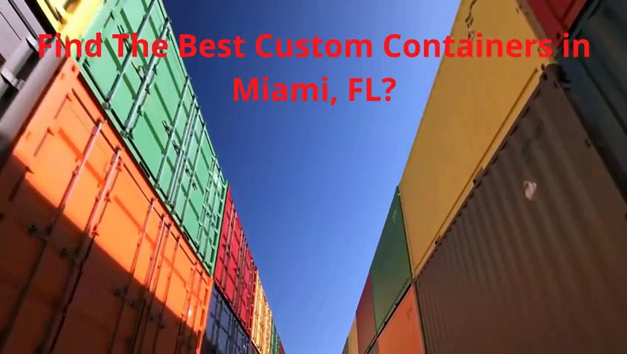 GEM Containers LLC – Custom Containers in Miami, FL