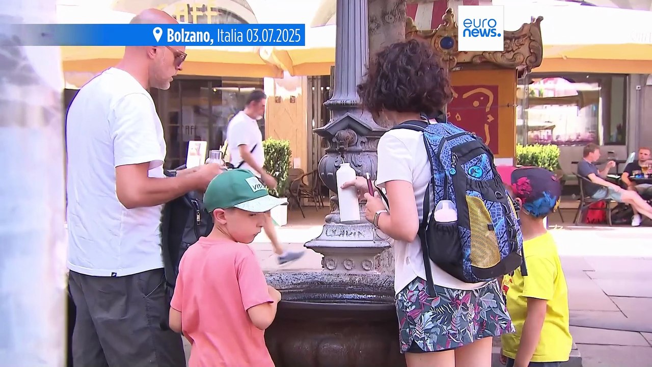 Ondata di caldo in Europa: chiude una centrale nucleare in Svizzera, in Italia si scioglie l'asfalto