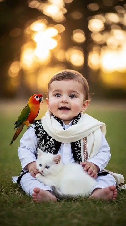 A beautiful pray from a child
