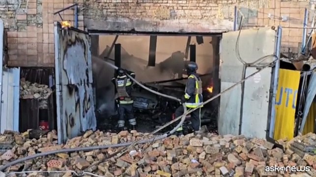 Ucraina, massiccio attacco russo su Kiev, almeno 8 feriti