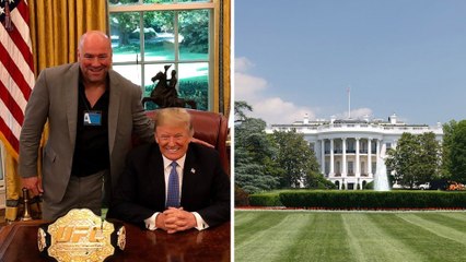 Trump anuncia una velada de UFC... ¡en los jardines de la Casa Blanca!