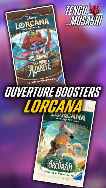 Un grand merci à @disneylorcana.fr de m’avoir fourni ces 4 boosters pour faire ce #packopening de cartes Disney