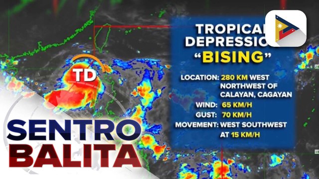 Bagyong #BisingPH, bahagyang lumakas; Tropical Wind Signal No. 1, nakataas sa ilang probinsya sa Hilagang Luzon
