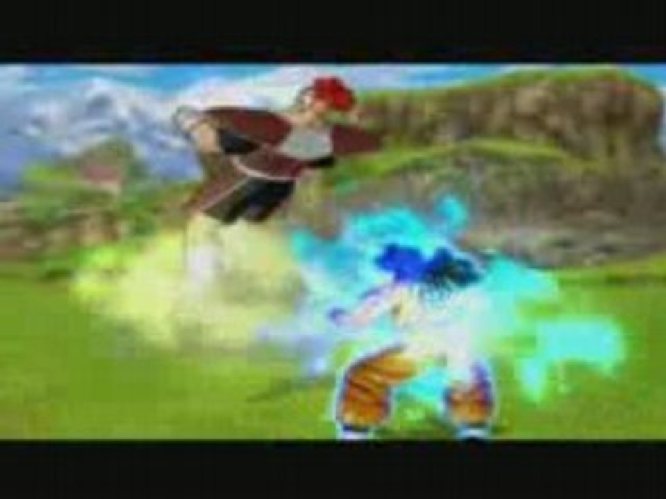 DBZ BURST LIMIT, combat de Yamcha et Recoom.