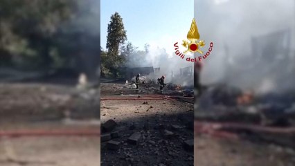 Explota una gasolinera en Roma y deja al menos 20 heridos