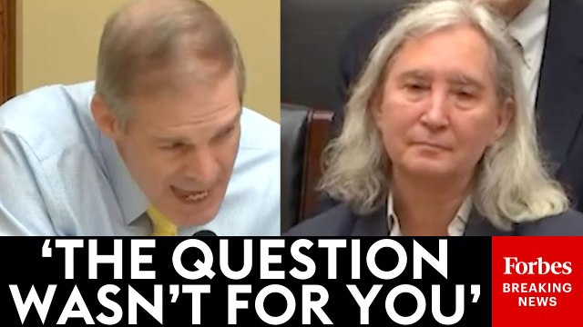 'Well Shazam—There You Have It!': Jim Jordan Fires Back At Witness Jumping Into His Line Of Questioning