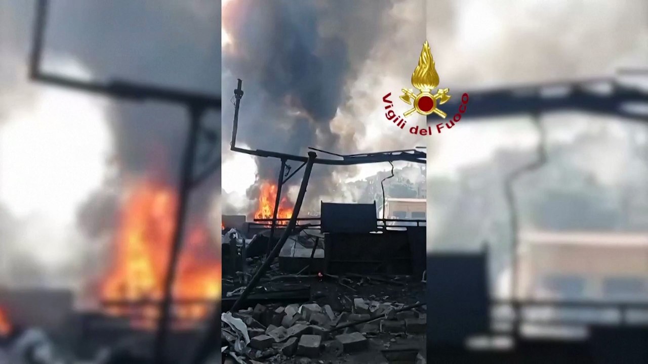 Explosión en Roma