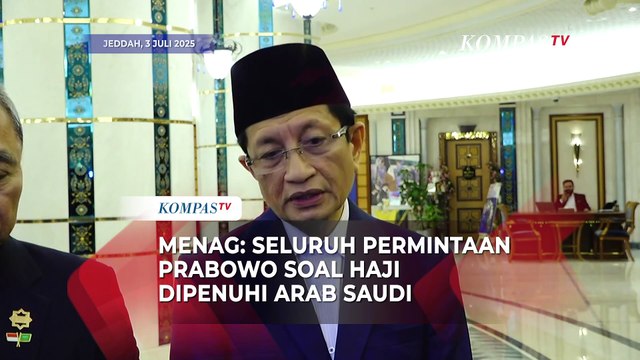 Menag Nasaruddin: Seluruh Permintaan Prabowo soal Haji Dipenuhi Arab Saudi