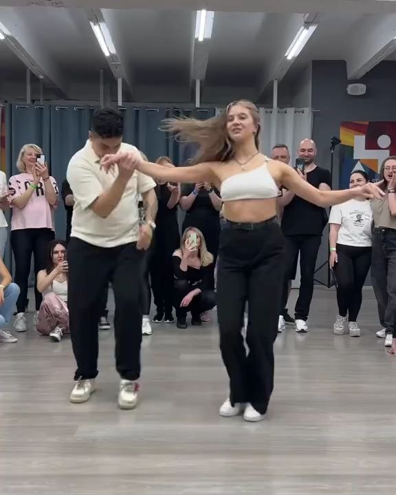 Arabic music with dance so beautiful girls with boy dance club training