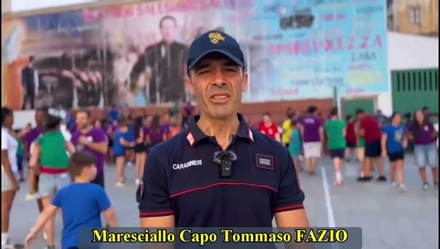 Catania, quartiere San Cristoforo: I Carabinieri incontrano i giovani del Grest a Santa Maria delle Salette