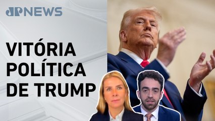 O que muda com a aprovação do projeto orçamentário de Trump? Deysi e Krigner analisam